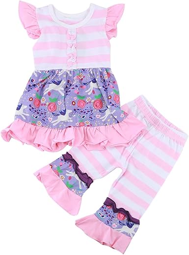 baby girl frilly leggings
