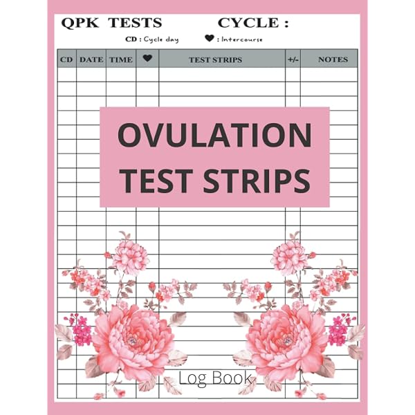 Ovulation Test Strips Log book: ovulation tracker journal for women |  ovulation tracking log book | basal body temperature chart | OPK Test  Strips Sheet | TTC Planner | 120 pages.: HL, Daniel: Amazon.com: Books