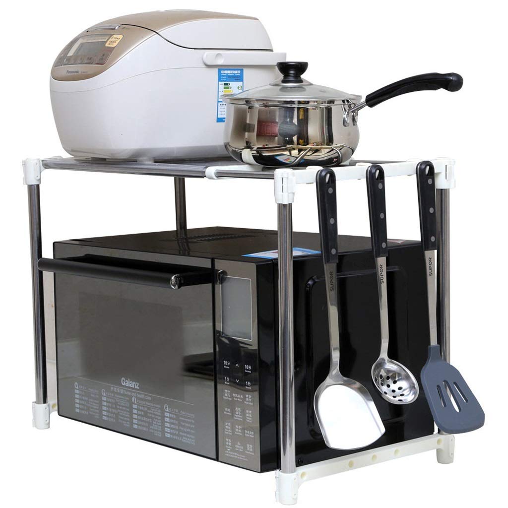 YGLight Estante de Almacenamiento de Horno de microondas Cromado ...