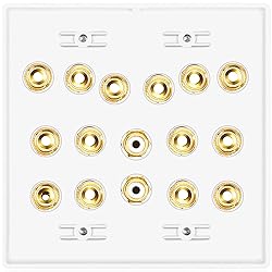 TNP 7.2 Surround Sound Subwoofer and Speaker Wall
