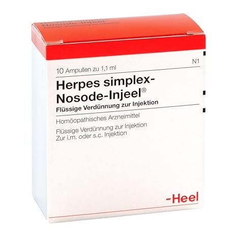 Herpes Simplex Nosode Injeel Ampullen 10 stk