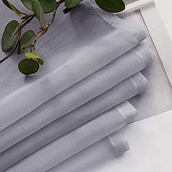 MIULEE Luxury Window Scarf Sheer Voile Elegant