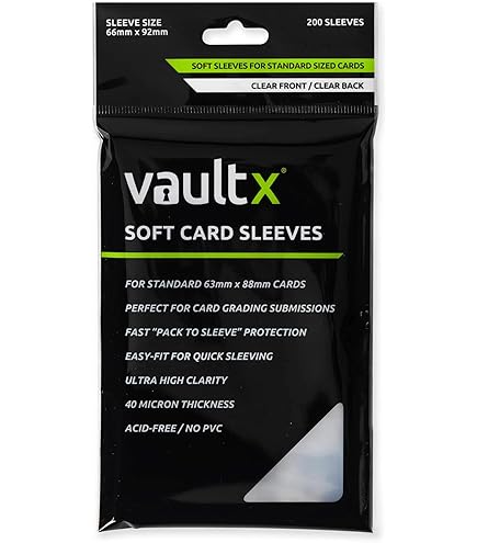 Amazon.com: Vault X Semi-Rigid Trading Card Holders, Hard