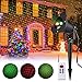 Christmas Projector Lights, Smart&green Lighting Static Laser Christmas Lights Outdoor, Red and Green Decoration Projector Lights Lamp with RF Remote for Christmas Halloween Birthday Wedding Party