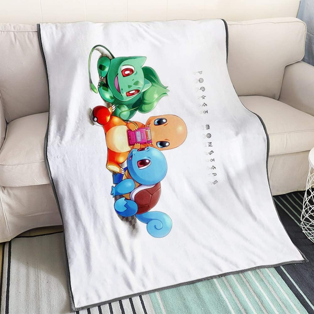 NEW Pokemon Bulbasaur Fleece Blanket 150 x 200 cm US Seller
