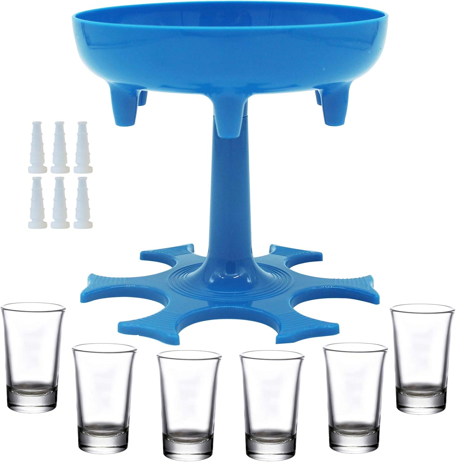 6 Shot Glass Dispenser and Holder, Dispenser For Filling