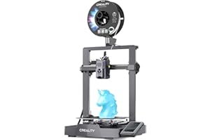 Creality Ender 3 V3 KE 3D Printer, 500mm/s MAX Printing Speed X-axis Linear Rail CR Touch Auto Leveling Upgraded Sprite Direct Extruder Print Size 8.66 * 8.66 * 9.44 Inch