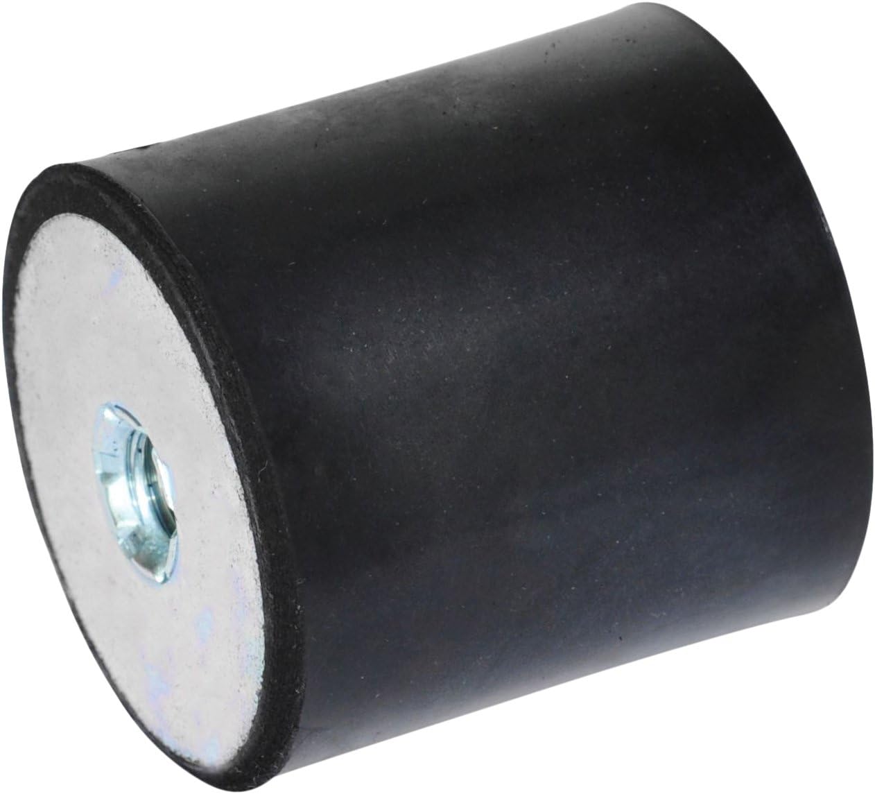 Ganter Grade Elements Bump Stop - GN 351 with 2 Female Threads, Black, Gewinde: M16; Durchmesser: 100mm