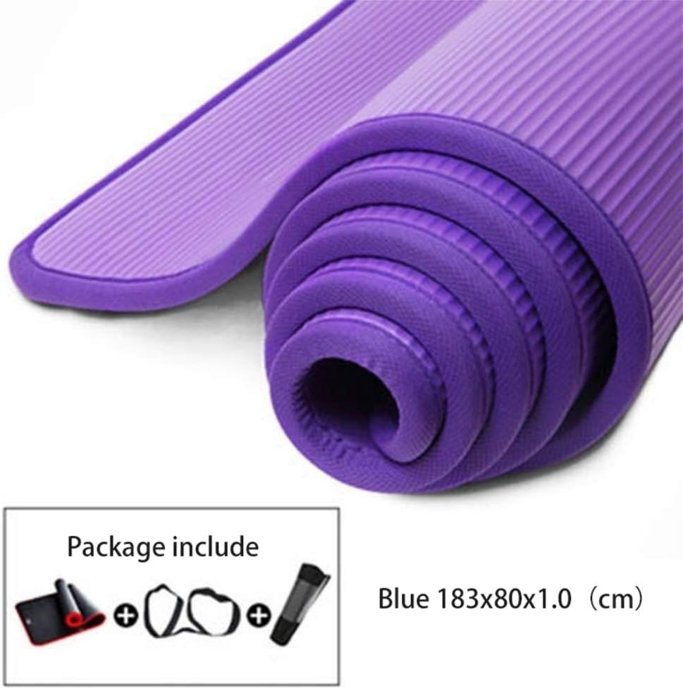 mcy0202 Yoga Mat Thick,Anti-skid Fitness Exercise Mat, Pilates Mat,with Yoga Mat Bag And Strap