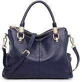 Kattee Soft Women Genuine Leather Purses and Handbags Satchel Tote Shoulder Bag