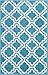 Well Woven Small Rug Mat Doormat Modern Kids Room Kitchen Rug Calipso Blue 1'8