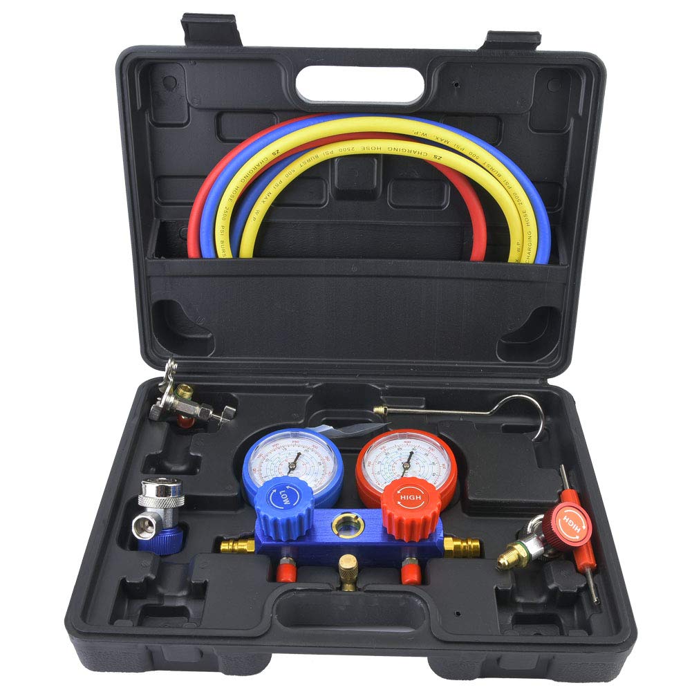 Manifold Gauge Set BFO - Outil Diagnostic Climatisation/réfrigération - Double Manomètre UK
