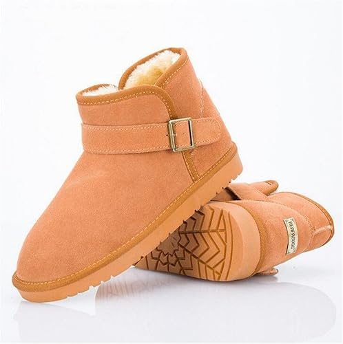 Amazon ノーブランド品 高品質 アンクルブーツ レディース 冬 秋 新品 雪靴 シンプル ペア靴 通勤 旅行 カップル お揃い おしゃれ 男女兼用 メンズ 5色選べる ブラウン グレー ブラック ロイヤルブルー キャメル ブーツ 26cm キャメル ノーブランド品 ブーツ