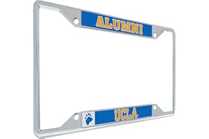 Desert Cactus University of California Los Angeles Car Accessories Metal License Plate Frame Cover Protector and Mount Placa for Front or Rear of Car (Alumni)