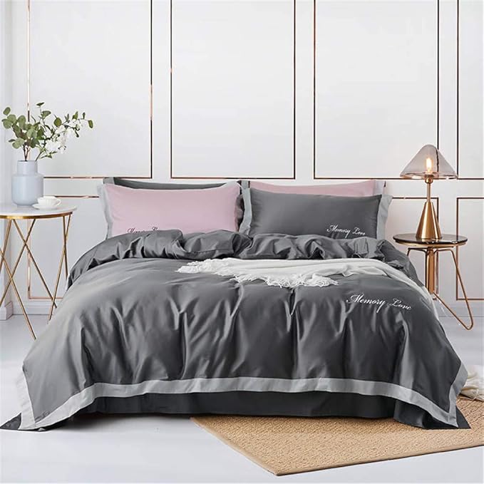 Audrey Brown Single Duvet Cover Set Duvet Sets Single Duvet Cover Soft Printed Duvet Cover