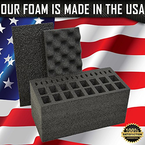 MY CASE BUILDER 24 Pistol Magazine Foam Insert Ammunition Mag Storage