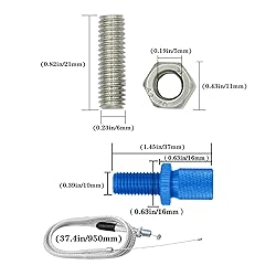 Motorcycle Throttle Grip 7/8" 22mm CNC Aluminum