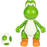 Super Mario 4" Action Figures Green Yoshi with Egg