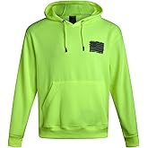 Bass Creek Outfitters Mens Hoodie - High Visibility Safety Pullover Hooded Sweatshirt - Workwear Hoodie for Men (S-XXL)