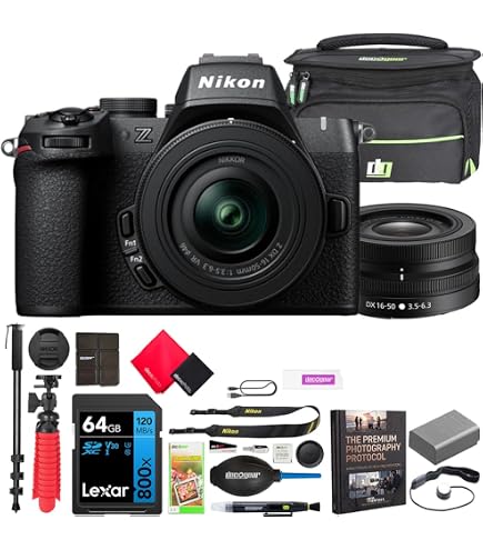 Amazon.com : Nikon Z50 + Z DX 16-50mm + Z DX 50-250mm Mirrorless