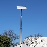 EEZ RV-Retractable Aluminum Pole (16 Gauge)-10ft with Starlink GEN3/V3 Adapter, Ladder Mount are Sold Separately