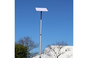 EEZ RV PRODUCTS EEZ RV-Retractable Aluminum Pole (16 Gauge)-10ft with Starlink GEN3/V3 Adapter, Ladder Mount are Sold Separately