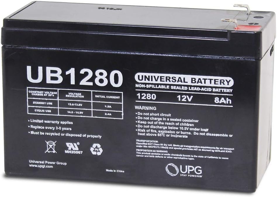 UPG12V 8Ah Geek Squad (Best Buy) GS-700U UPS Battery