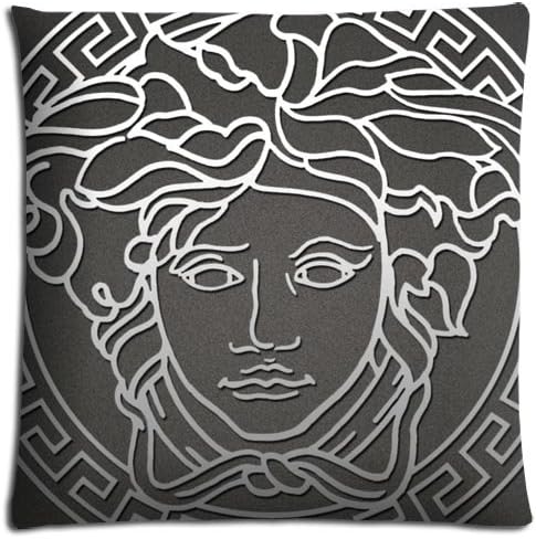 Comfort Cushion Pillow Covers Case Zippered Elegant versace Cotton Polyester 20x20 inch 50x50 cm