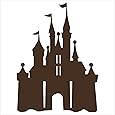 Disneyland Castle Car Window Wall Vinyl Decal Sticker -SDC0403- 4"L x 3"W