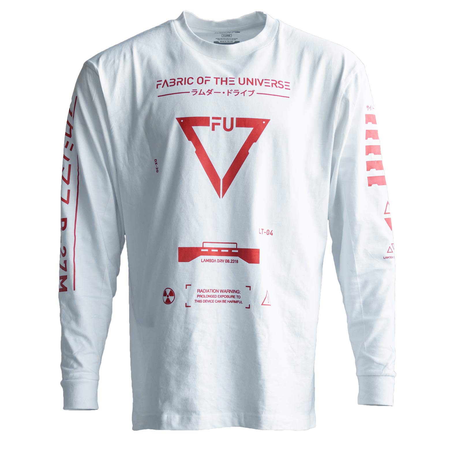 Fabric of the Universe Techwear Graphic Fashion Streetwear Long Sleeve T-Shirt
