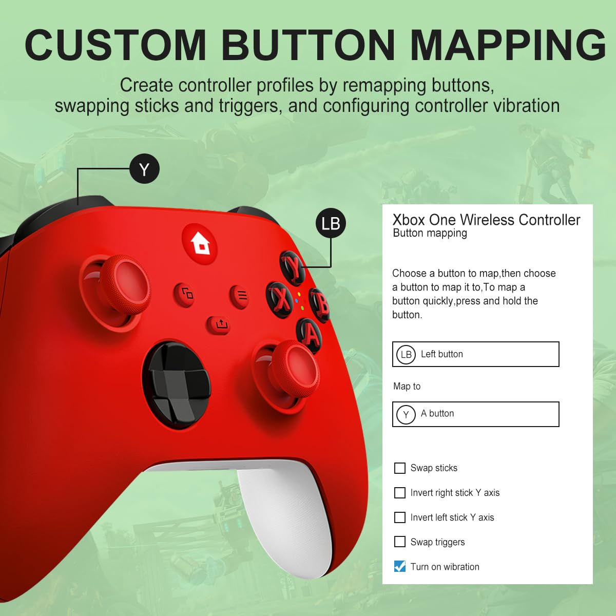 NINIFEI For Xbox One Controller,Xbox Wireless