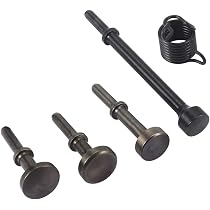 5 Pcs Air Hammer Bits Set, 0.401 Shank 