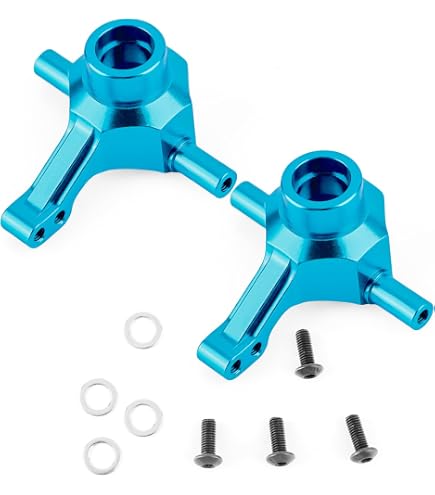 GPM Aluminium Front Knuckle Arm Set Für Tamiya TT-01 - 1 Paar, Silber, Tuning Teil