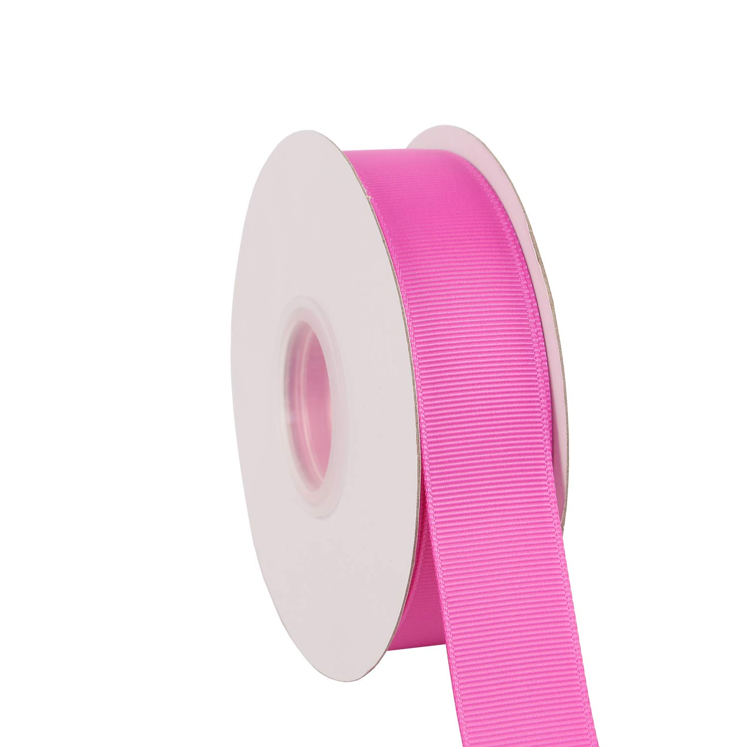 Ribbonitlux 25mm Wide Solid Grosgrain Ribbon 22 Meters (183-Garden Rose, Set for Gift Wrapping, Party Decor, Sewing Applications, Wedding and Craft