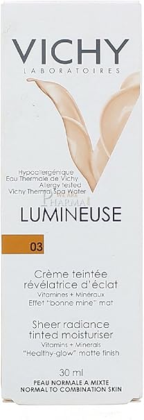 vichy lumineuse tinted moisturiser