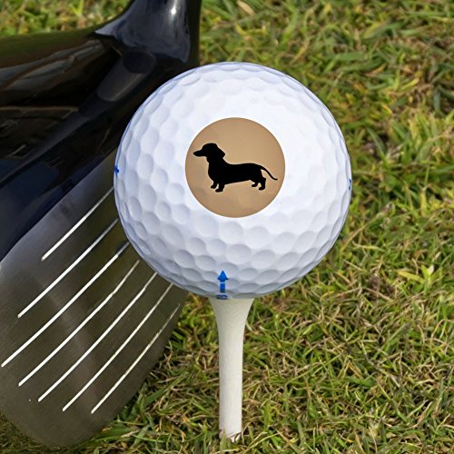 Dachshund Wiener Dog Novelty Golf Balls 3 Pack