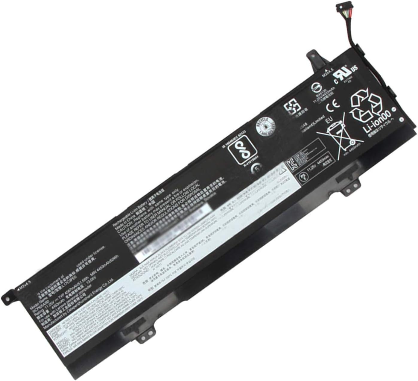 L17C3PE0 L17L3PE0 5B10Q39196 5B10Q39197 Laptop Battery Replacement for Lenovo Yoga 730-15IKB 730-15IWL Series(11.4V 51.5Wh 4520mAh) - Image 5