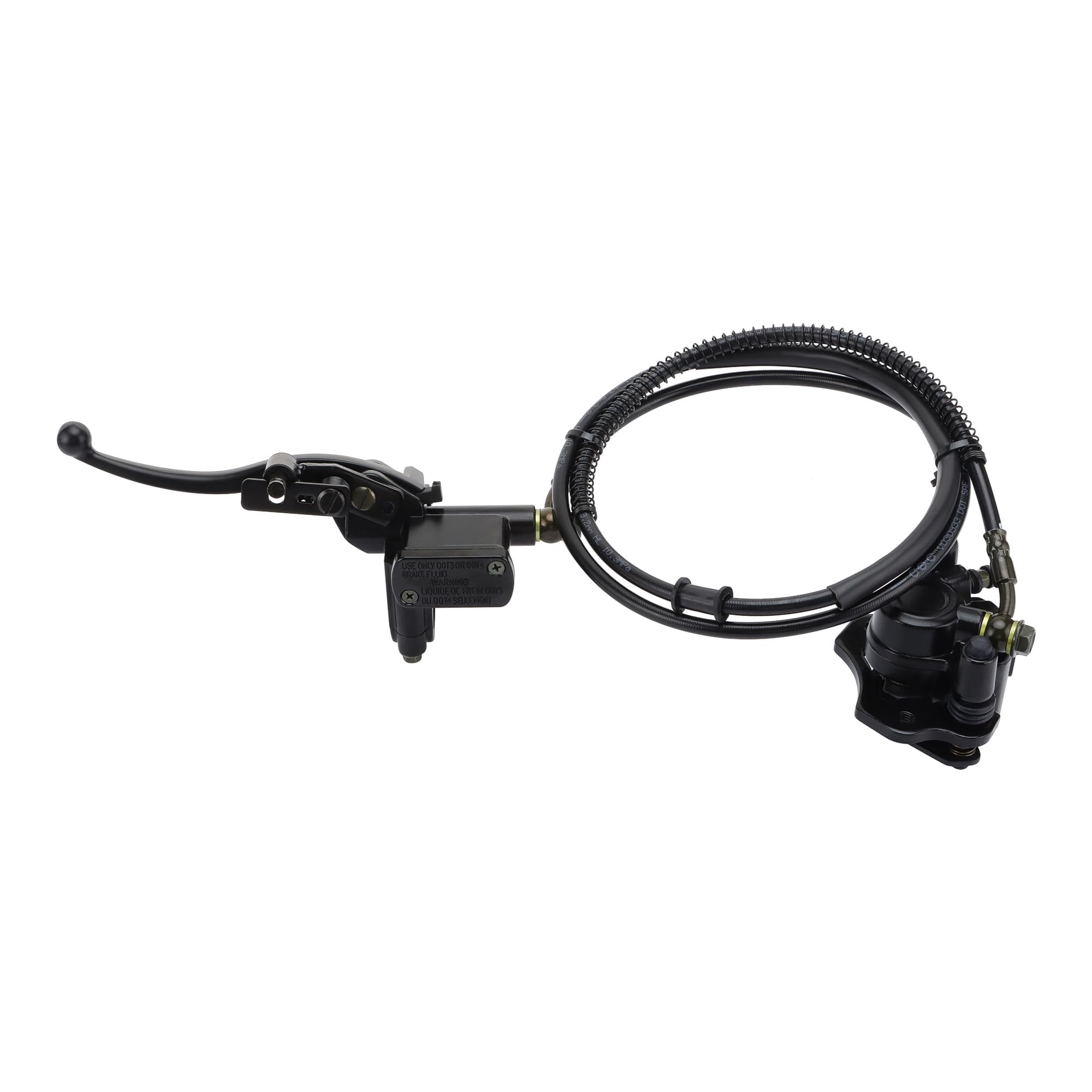 GOOFIT Rear Disc Brake Master Cylinder Replacement for 50cc 70cc 90cc 110cc 125cc 200cc 250cc ATV Quad