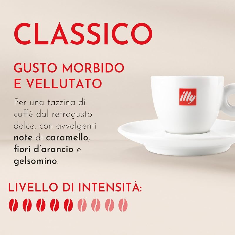 , Caffè in Grani da Macinare CLASSICO, 1 Barattolo da 500g