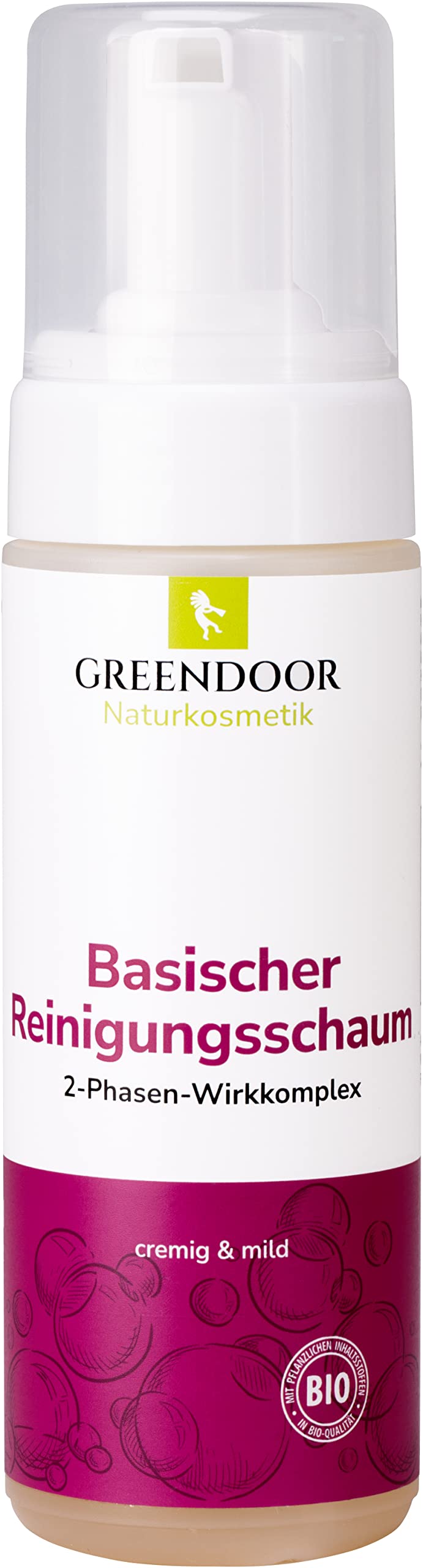 GREENDOOR Mild Basic Cleansing Foam Face 2 Phase Cleansing Milk/Makeup Remover Lotion 150 ml