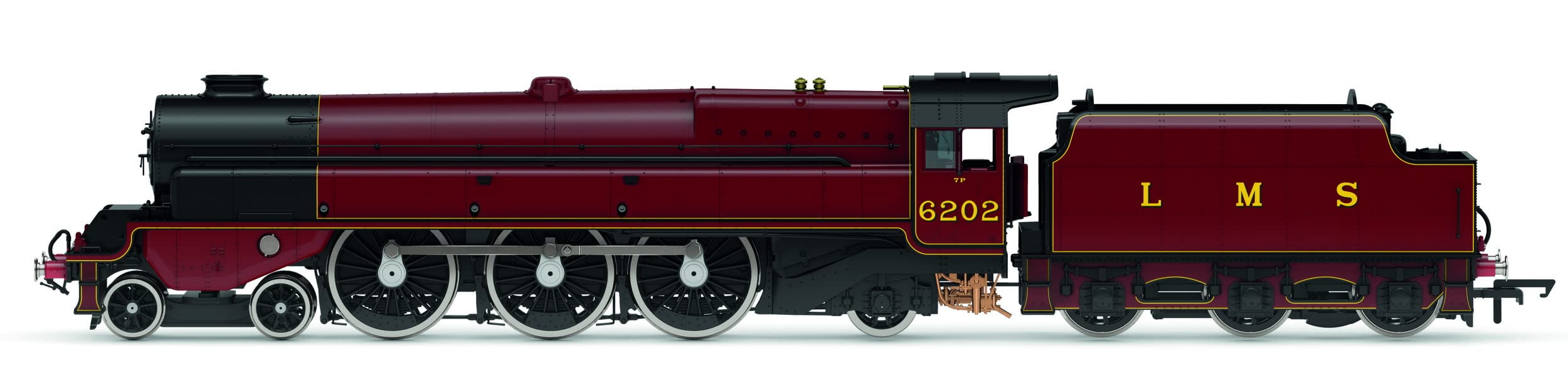 Hornby Lms Princess Royal Class 'The Turbomotive' 4-6-2 6202 Era 3