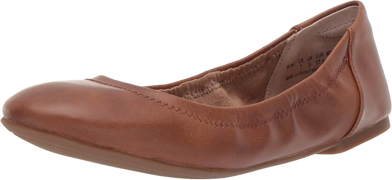 tan ballet flats