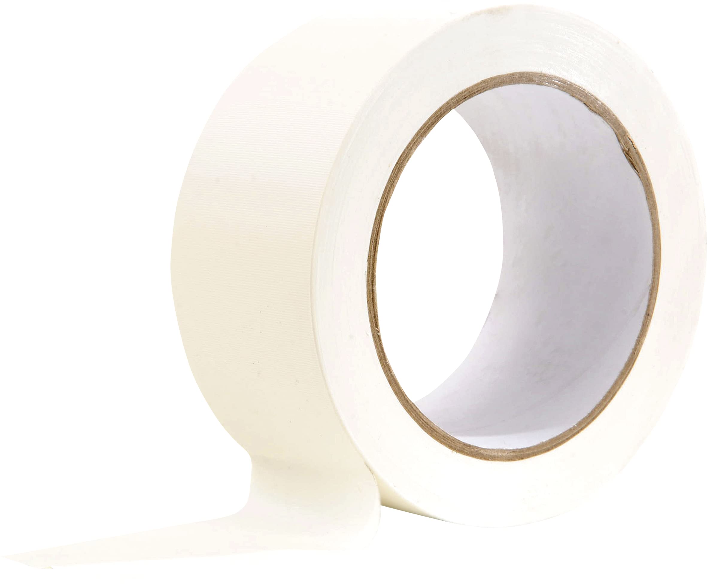 PVC Masking Tape Landscape Ribbed 33 m White