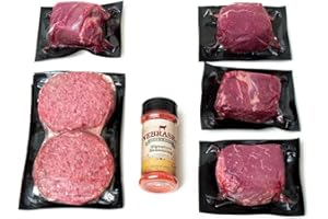 Classic Cut Angus Filet Mignon and Premium Ground Beef by Nebraska Star Beef - All Natural Hand Cut and Trimmed - Gourmet Steak Delivered to Your Home