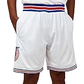 CAIYOO Space Movie Mens Basketball Shorts 90S Hip Hop Athletic Pants