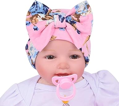 newborn pearl bow hat