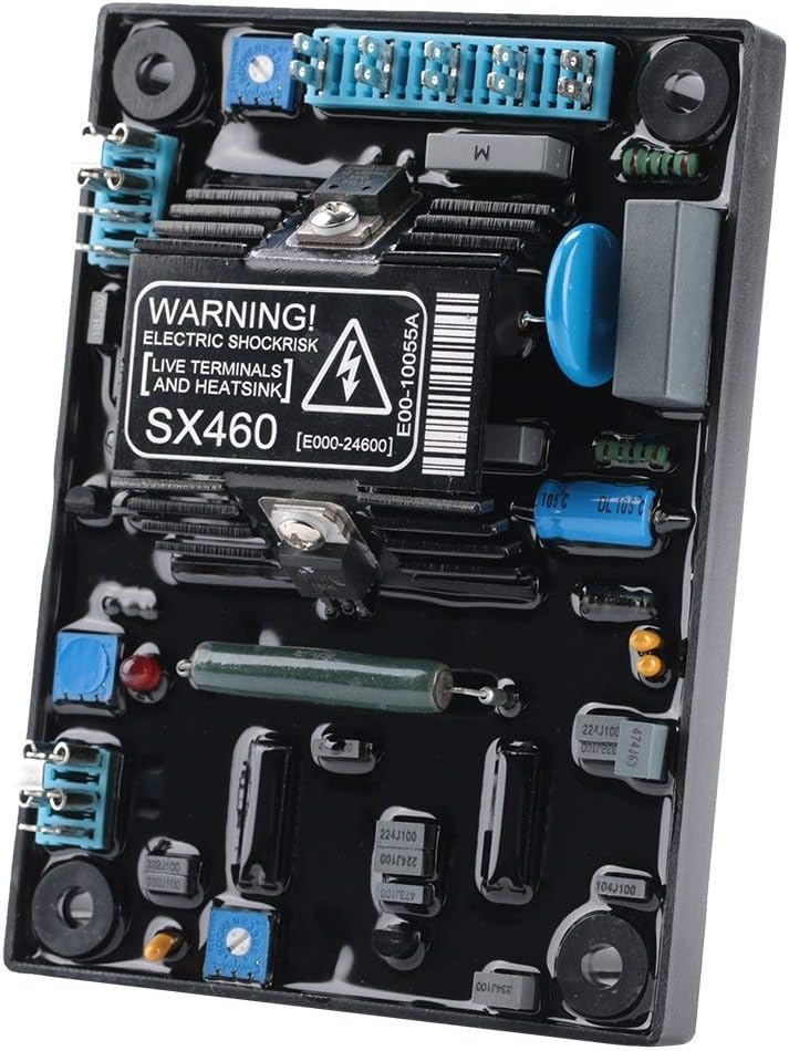 Broco Automatic Voltage Regulator, SX460 Voltage Regulator AVR Module for Brushless Generator up to 80kW Single-Phase ±1% Precision - Image 3