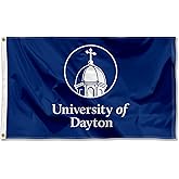 Dayton Flyers Wordmark Large Grommet Banner Flag
