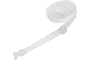 PRETYZOOM XL Twin Bed Connector Strap 10m White Mattress Joiner Belt for King Size Bed Frame Bridge