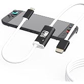 Portable Switch 2 Dock Replacement Nintendo Switch2 TV Base for V22.5.0 | Plug-and-Play, 4K@60HZ, 6.6ft, PD100W, Easy to store, suitable for carrying when going out for gatherings/travels